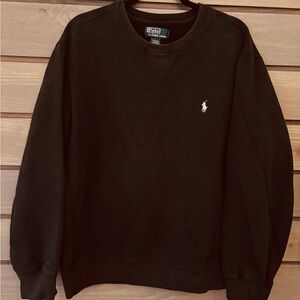 Ralph Lauren Men's Black Crewneck Sweater